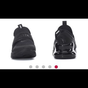 Boys Black Air Max Extreme 270